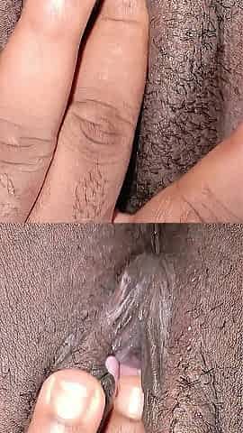 Fingering my trickling Lustful cunt solo