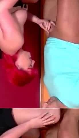 BBW MILF with Colored Redhead Gets a Wild Fuck