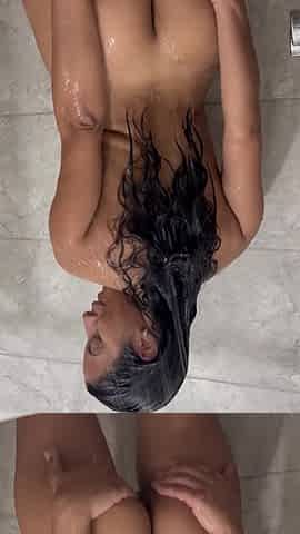A shower with me