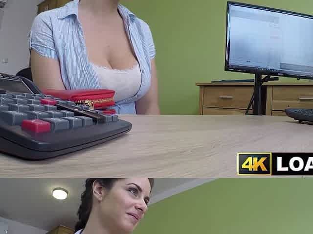 Approving This Big Titted Alex Blacks Loan In Exchange Of Her Bouncy Ass