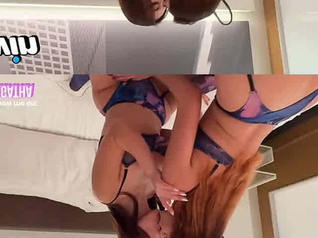 Agatha Vega and her Asian BFF share a meaty beef whistle in a homemade threesome. Real oral jobs and blow action, liked by XXX f