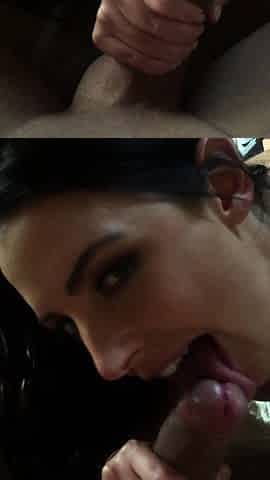 Sexy Teen Brunette Chick Handjobs POV