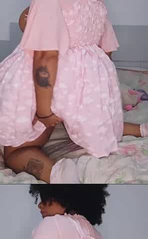 Under This Dress Is a Wet Pussy and Tight Asshole for You Hehe