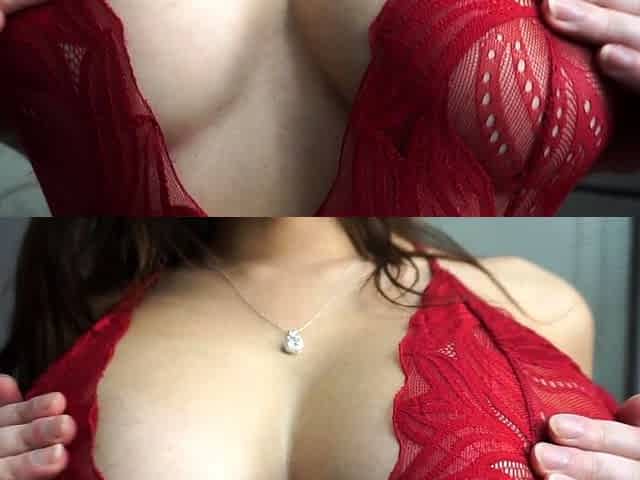 Big boob brunette masturbates on webcam