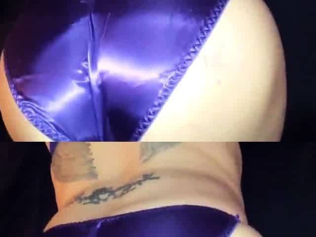 Amateur Hour in Purple Satin