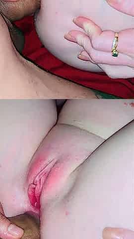 Pink Princess gives me her butt for the 1st time and I fill it with milk