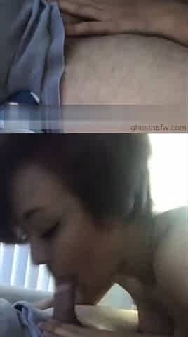Mature brunette amateur giving a great POV blowjob
