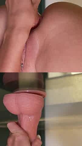 First DP with a Dark-skinned Teenage Bitch