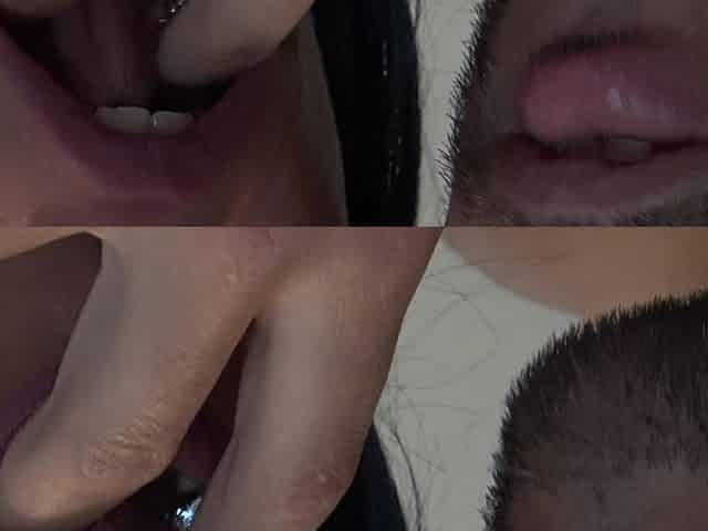 Stepmother Kissing Her Stepson After He Cums In Her Mouth