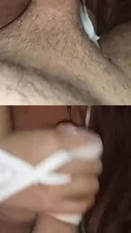 Wild Blowjob with Tits - He Spills in My Mouth as I Suck His Rich Cock