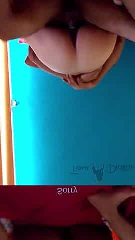 The Girl I Met on Tinder Lets Me Spank Her When She Rides My Cock