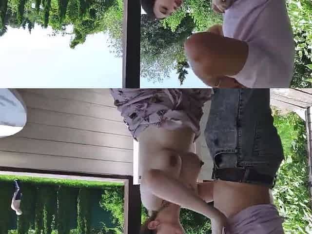 Pregnant Russian Teen Ass Fucked In Front Of A Grandpa On