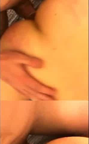 Perfect ass brunette sucing and banging POV