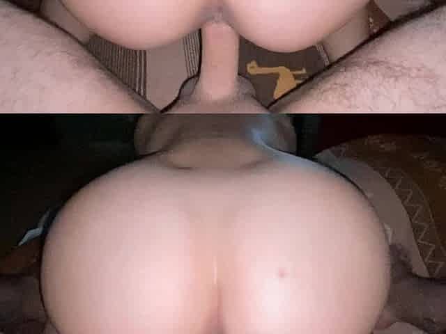 Perfect Big Ass Riding on Dick - Homemade