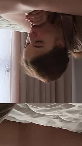 Drooling Blowjob Wet Holes Cum on Her Ass