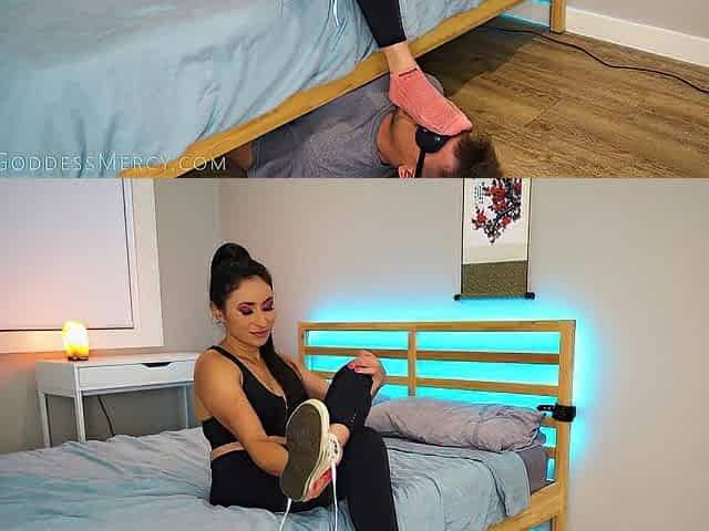 Sexy Gym Hotty Ding-dong Banging with Perspired Sock Humiliation
