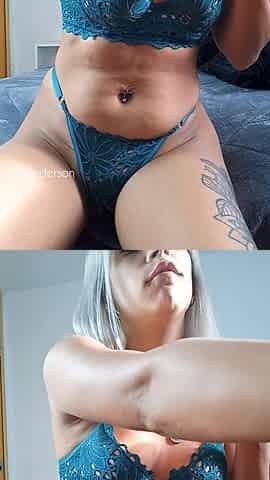 Young Argentina Gives Herself a Double Penetration