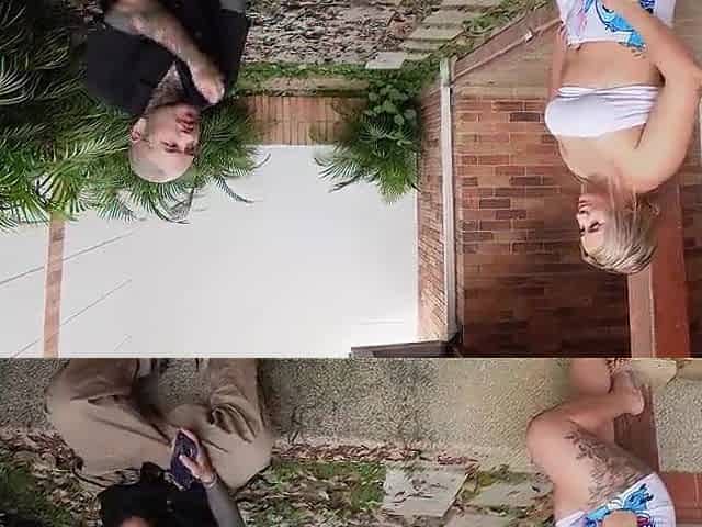 FORTUNATE GARDENER ENDS UP SCREWING A VERY NASTY mother I'd like to fuck - KAREN SLEENT