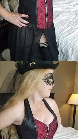 Let Me Tease Your Black Cock with My Big White Mature Pussy Starring Kristyna Dark