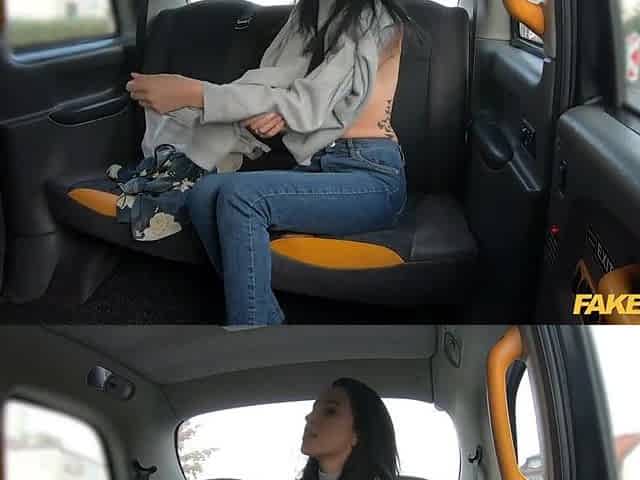 Fake Taxi Alyssa Bounty drilled in the arse by a taxi driver in Prague