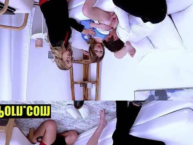 Excited Shrink Gets Hubby & His Constricted Teen Stepdaughter in a Perspired Taboo Office Fuckfest