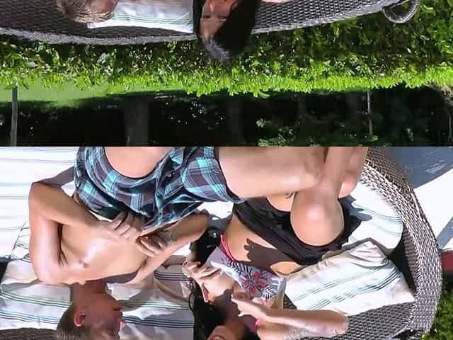 Mexicana blowjob with her big boobs