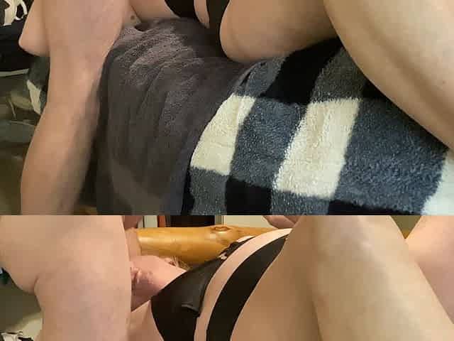 Play with Myself Sucking Cock