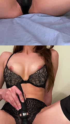 Girls Out West Amateur double toy masturbation