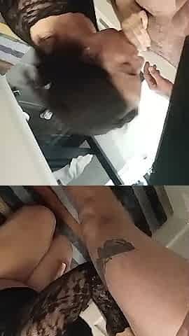 STEP SIS GAGS ON STEP BROS THICK MEAT IN SECRET HOTEL ROOM HIDE OUT