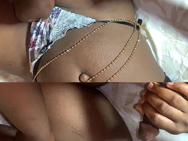 Panty screwing my Afro girlfriend