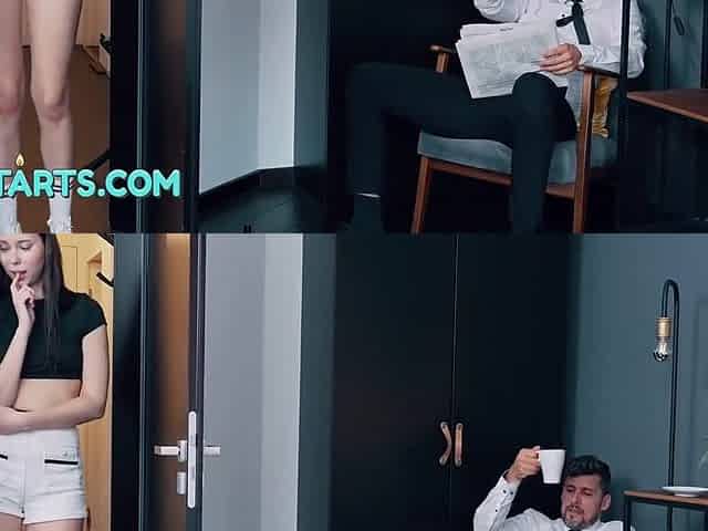 Stepdaughter Gets Anal Sex From Big Hung Stepfather With Kristof Cale And Alice Murkovski