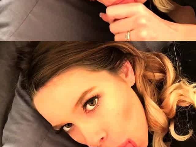 Tit fucked busty brunette blowjob babe sexy pov action