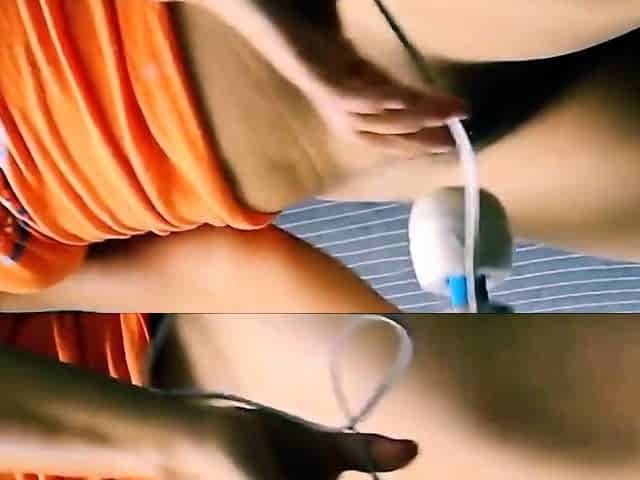 Relaxing Solo Session with a Vibrator