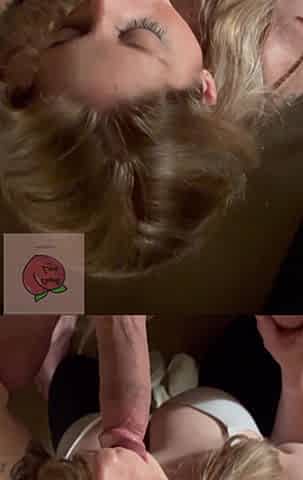 Sexy MILF Sucks Husband to Climax