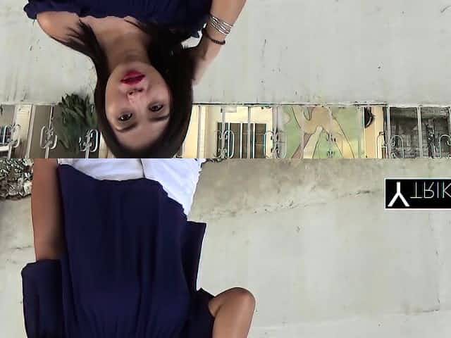 YOUNG filipina moans as her tight pussy is stretched by PERV