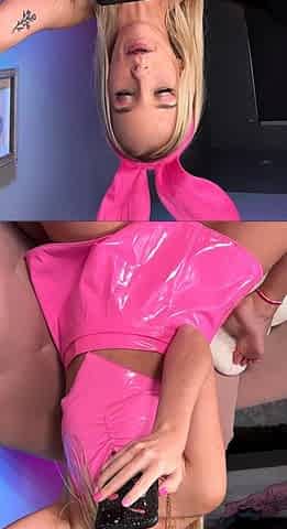 Pretty Hot Blonde Cam Babe Masturbate Solo on Cam