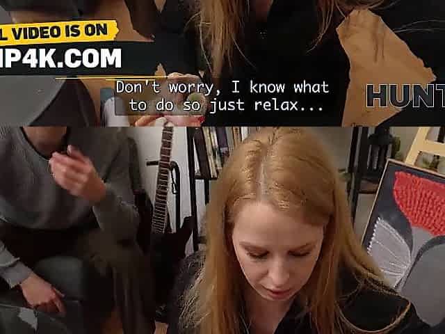 HUNT4K. Hailey White pays for her mistakes with her Twat