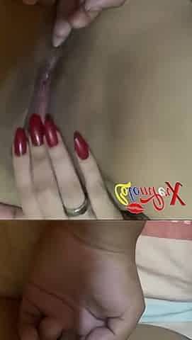 Anal Finger Play While She Touches Herself - Slow & Wet POV