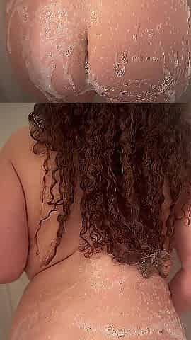 ????Stepsister recorded me in the shower Butt Widening???? POV