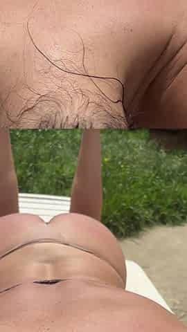 Laying on My Sexlong - Ass, Toes & Tiny Bikini Temptation
