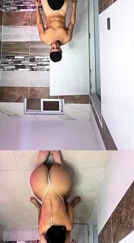 Fucking with my roommate hard sex and big cumshot