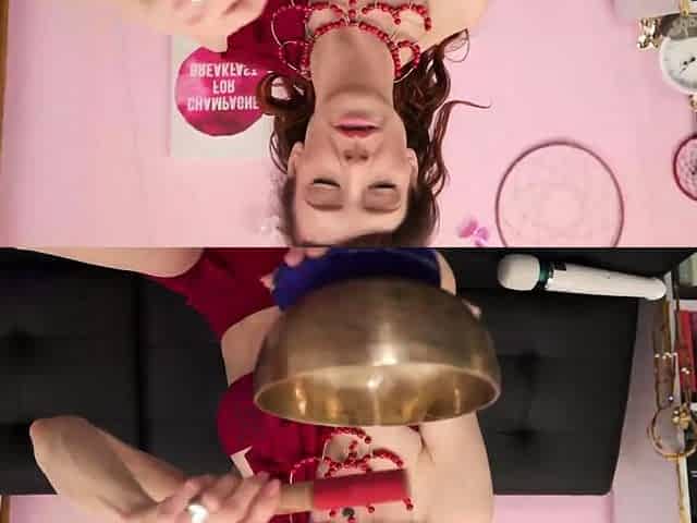 Audrey Hollander Pleasures Herself with Vibrator