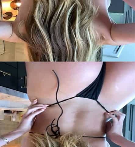 Blonde MILF with Big Boobs Playing Cam Free Porn