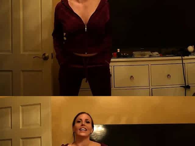 Brunette slut gives a great pov amateur blowjob