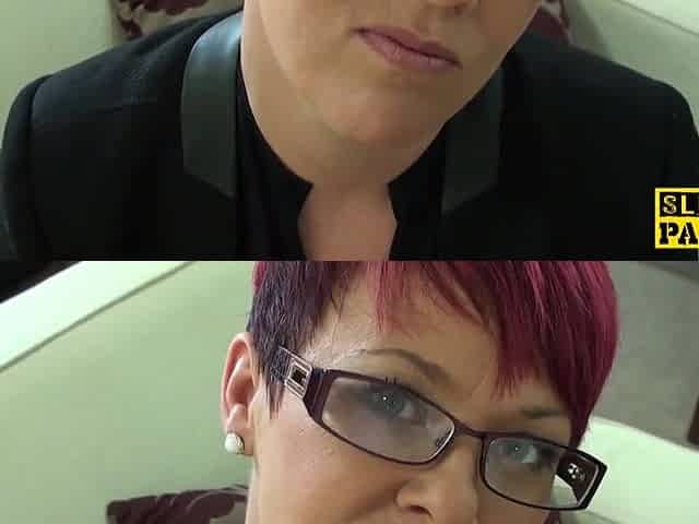Redhead british sub roughly drilled