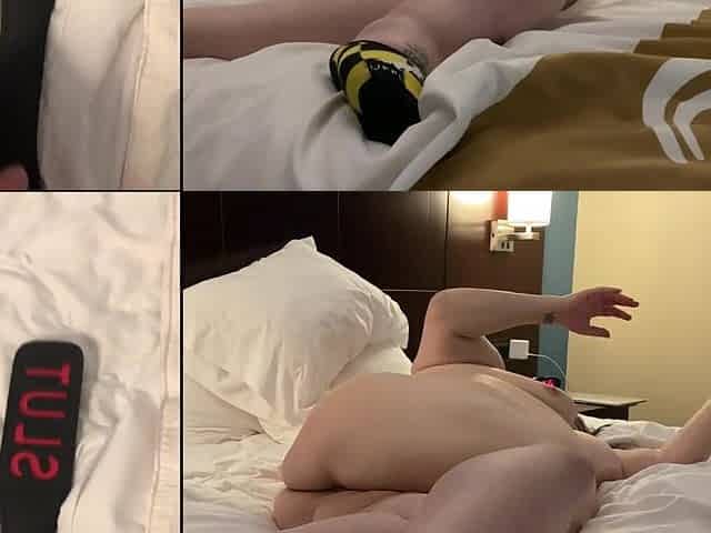 This chab Watches Me Masturbate And Helps Me Cum After We Screwed