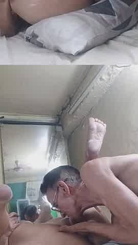 My Wife and I Was so Horny to Both Each Other.when I Eat Her Wet Pussy She Feels so Good and Satisfied