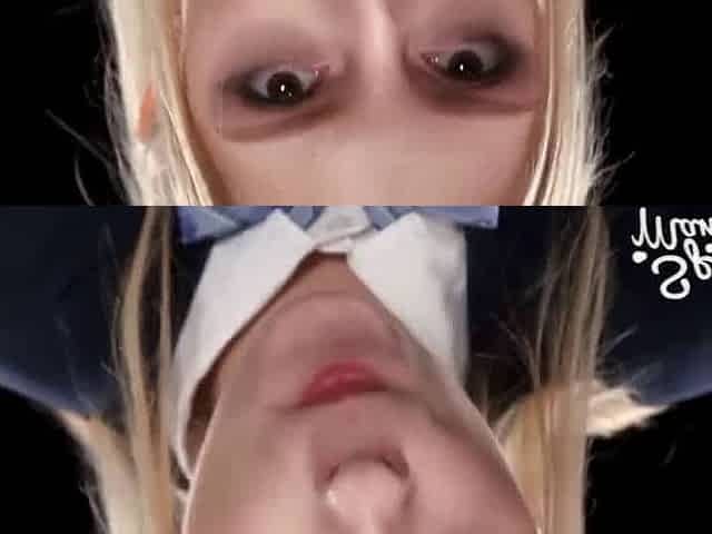 *** SPERM MADIA / BLOND TAKES LOAD OF SPERM IN HER MOUTH * (# CCCC 6645)