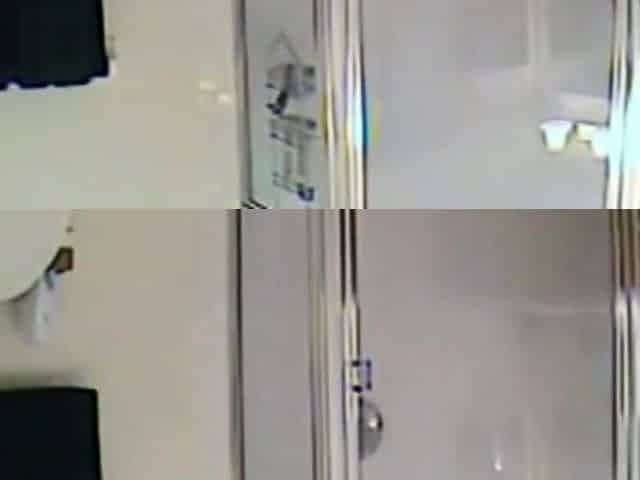 MILF stepmother spied in the shower