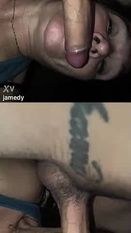 Slow motion oral job aged Colombian